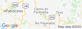 Carmo Do Paranaiba map